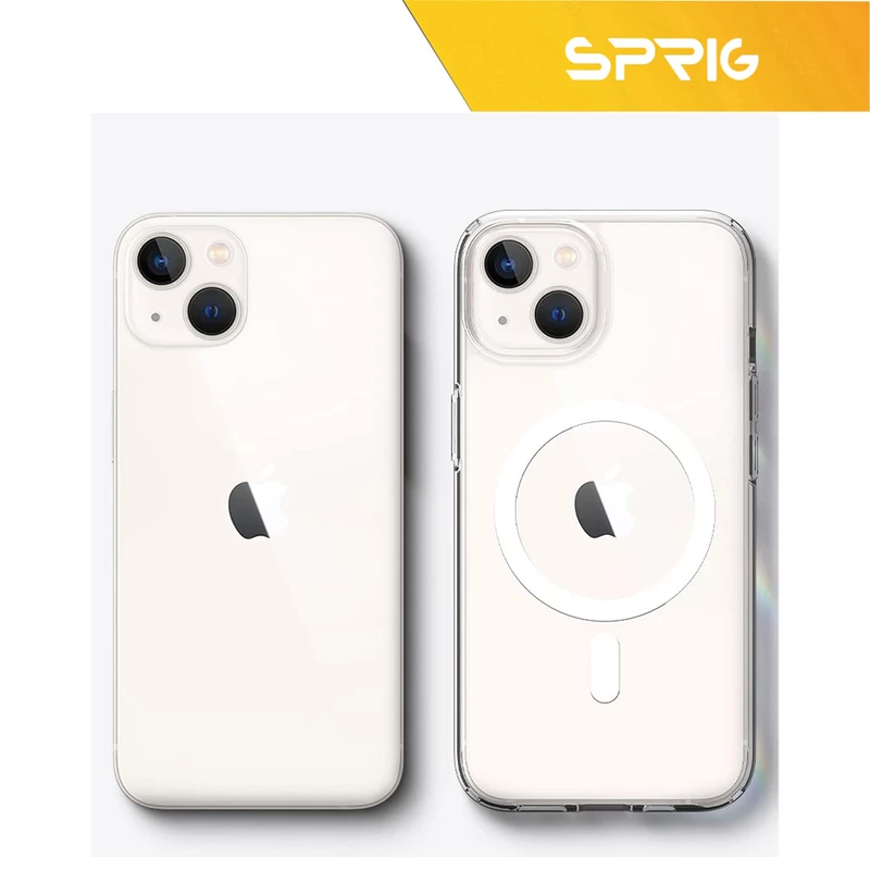 کاور اسپریگ مدل MG-safe-ring مناسب برای گوشی موبایل اپل Iphone 13 به همراه محافظ لنز