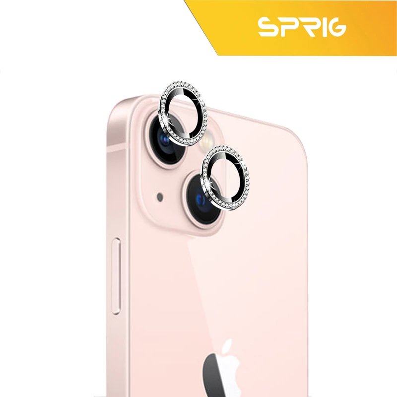 محافظ لنز دوربین اسپریگ مدل Ring metal Diamond مناسب برای گوشی موبایل اپل Iphone 11