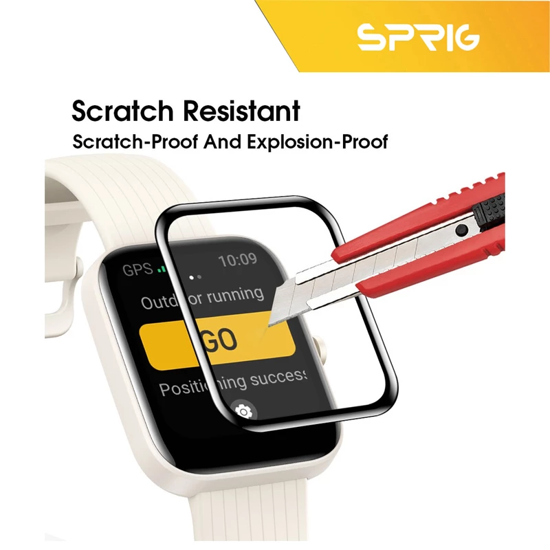 محافظ صفحه نمایش نانو اسپریگ مدل SPG مناسب برای ساعت هوشمند شیائومی امیزفیت Bip S