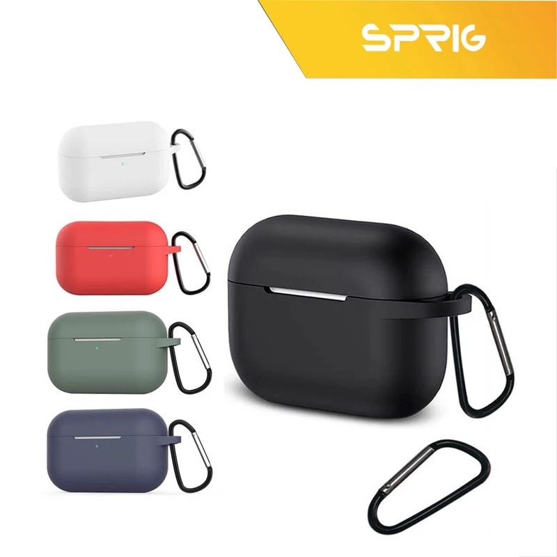 کاور اسپریگ مدل Hard Silicon مناسب برای کیس اپل ایرپاد Airpod Pro