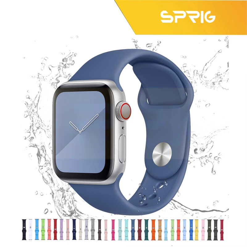 بند اسپریگ مدل Silicon مناسب برای ساعت هوشمند گرین لاین Ultra 49mm / Ultra Active 49mm
