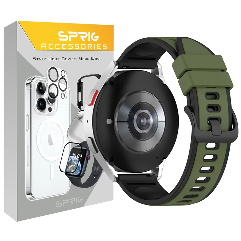 بند اسپریگ مدل Hike TW مناسب برای ساعت هوشمند سامسونگ Galaxy Gear S3 Frontier SM-R760