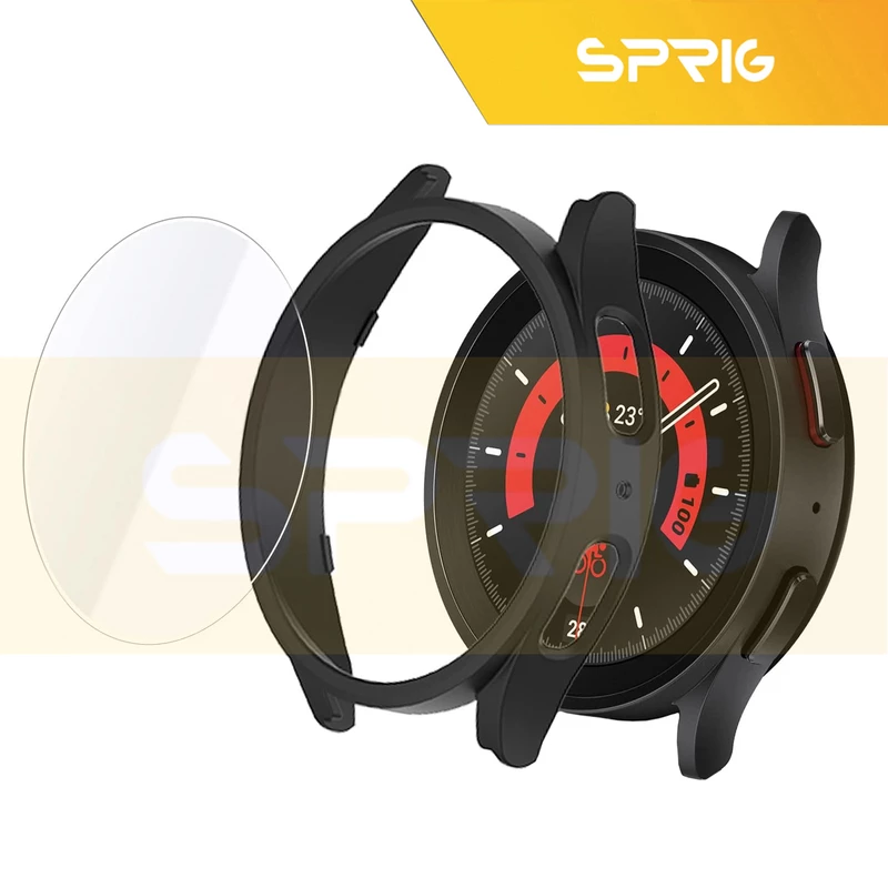 بند اسپریگ مدل Ocean-Guard مناسب برای ساعت هوشمند سامسونگ Galaxy Watch 5 Pro 45mm به همراه کاور