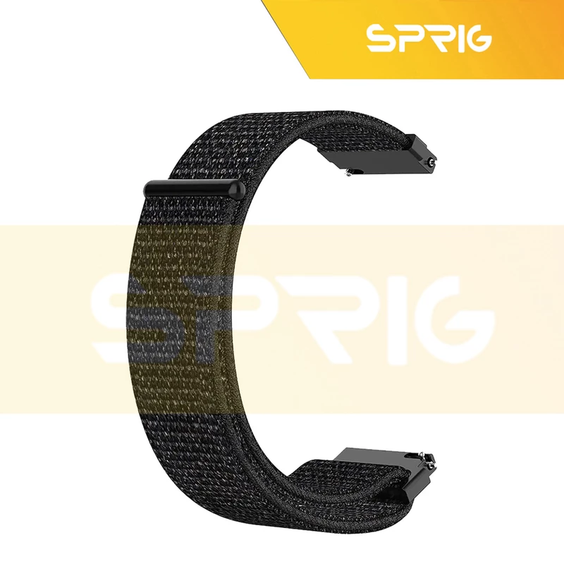 بند اسپریگ مدل Nylon Des مناسب برای ساعت هوشمند سامسونگ Galaxy Watch 4 44mm / Watch 5 44mm