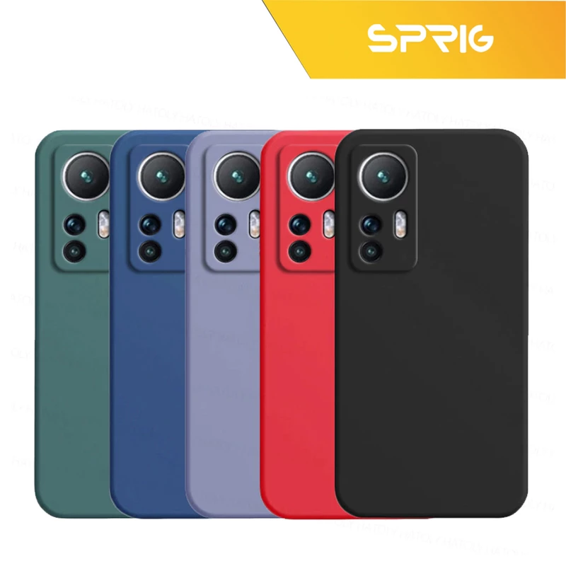 کاور اسپریگ مدل Full-Sic مناسب برای گوشی موبایل شیائومی Mi 12 lite 5G به همراه محافظ صفحه نمایش