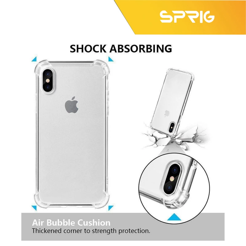 کاور اسپریگ مدل Airbag مناسب برای گوشی موبایل اپل Iphone X / Xs