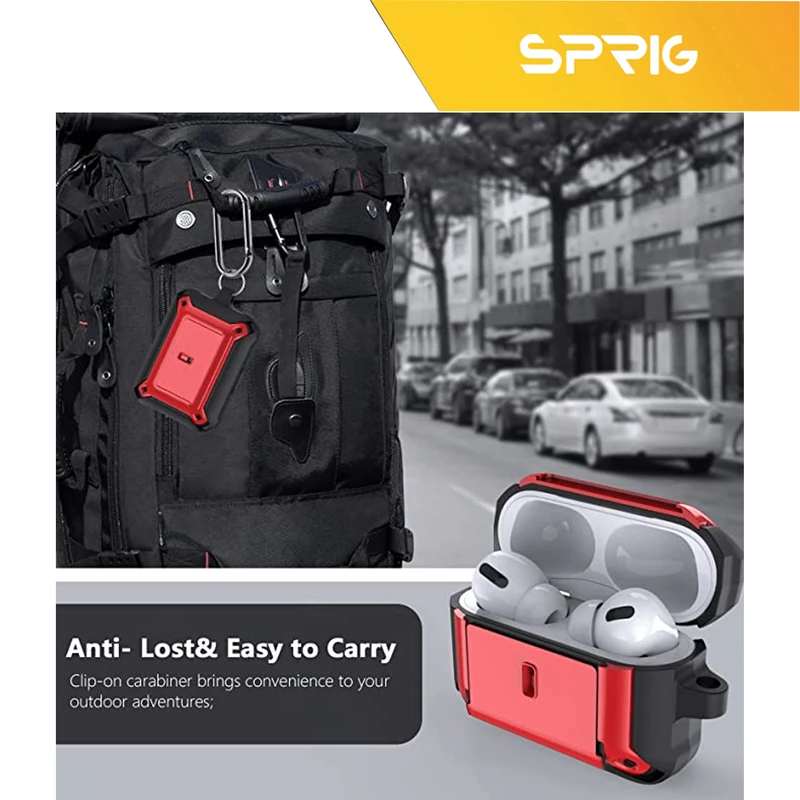 کاور اسپریگ مدل EggShell-SP مناسب برای کیس اپل Airpod Pro / Airpod Pro 2