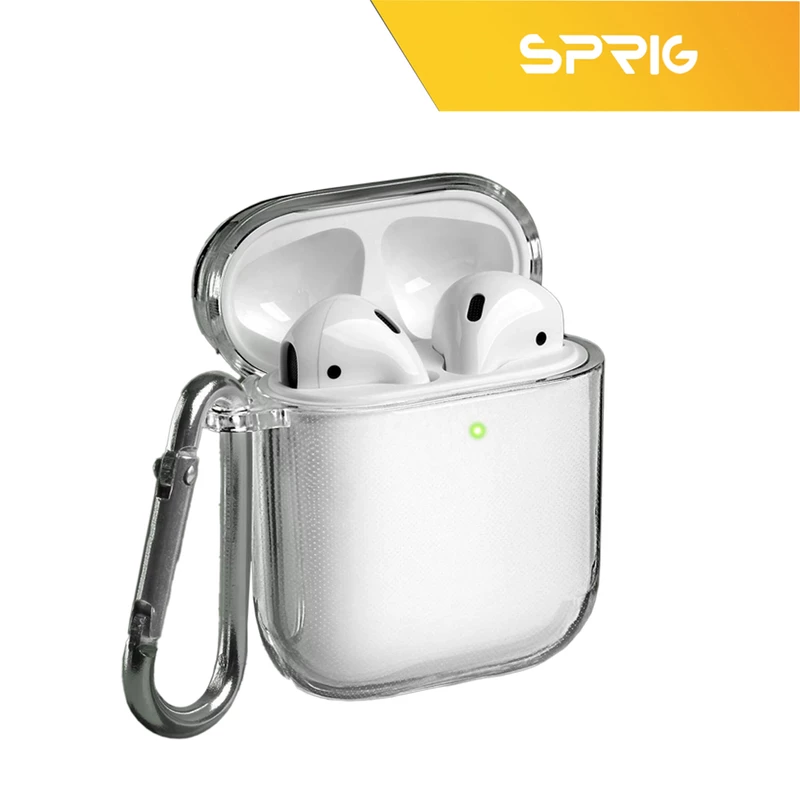کاور اسپریگ مدل Clear-SP مناسب برای کیس اپل ایرپاد 2 / Airpod 1