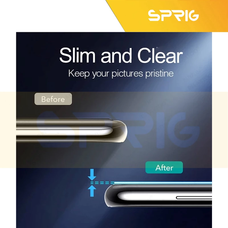 محافظ لنز دوربین اسپریگ مدل 3D-SP مناسب برای گوشی موبایل سامسونگ Galaxy S23 FE
