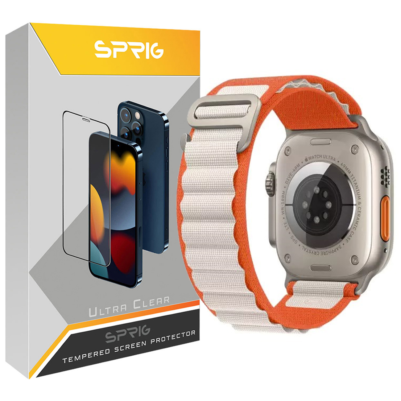 بند اسپریگ مدل Loop Alpine مناسب برای ساعت هوشمند هاینو تکو S8 Ultra Max