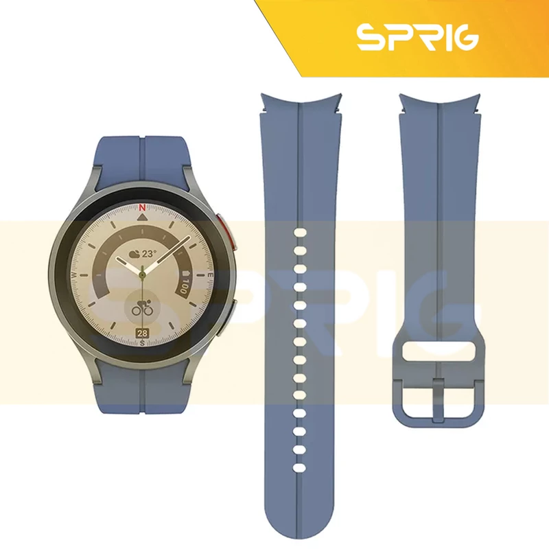 بند اسپریگ مدل Silic ORG مناسب برای ساعت هوشمند سامسونگ Galaxy Watch 4 44mm / Watch 5 44mm