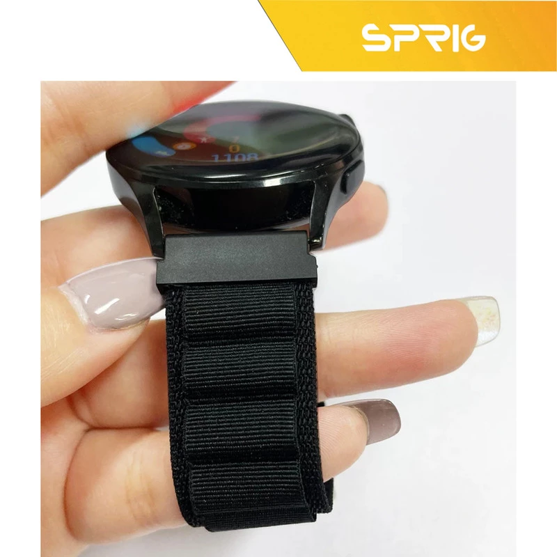 بند اسپریگ مدل Loop Alpine TW مناسب برای ساعت هوشمند سامسونگ Galaxy Gear S3 Frontier SM-R760