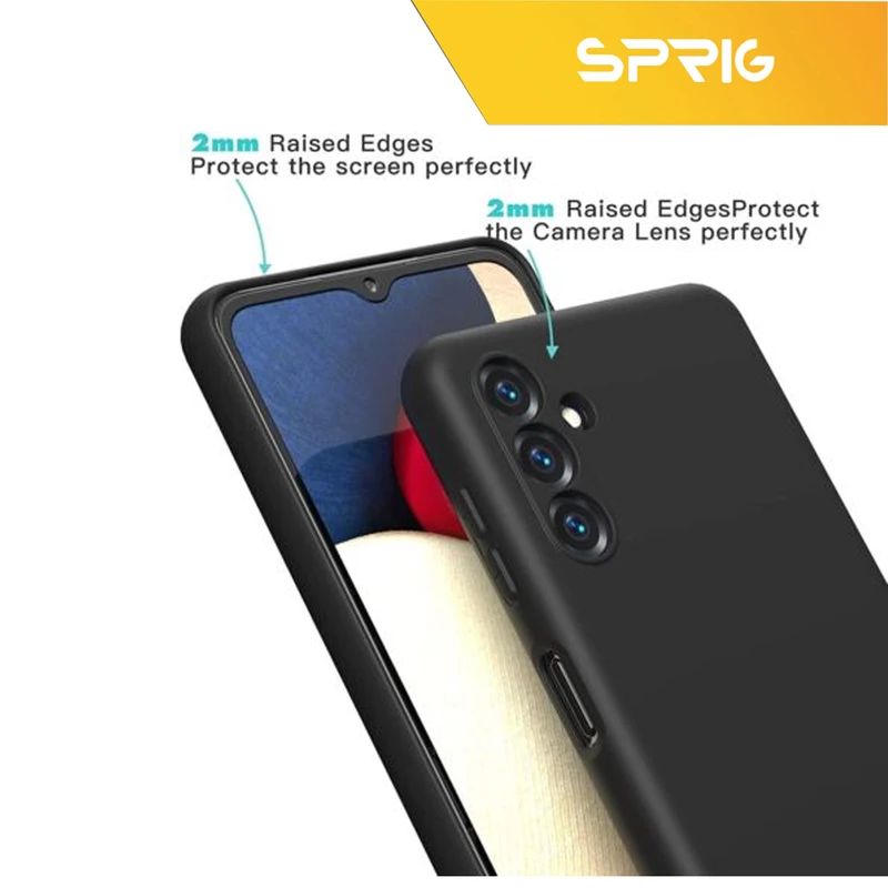 کاور اسپریگ مدل SUPD-Sic مناسب برای گوشی موبایل سامسونگ Galaxy A14 4G / A14 5G به همراه محافظ صفحه نمایش