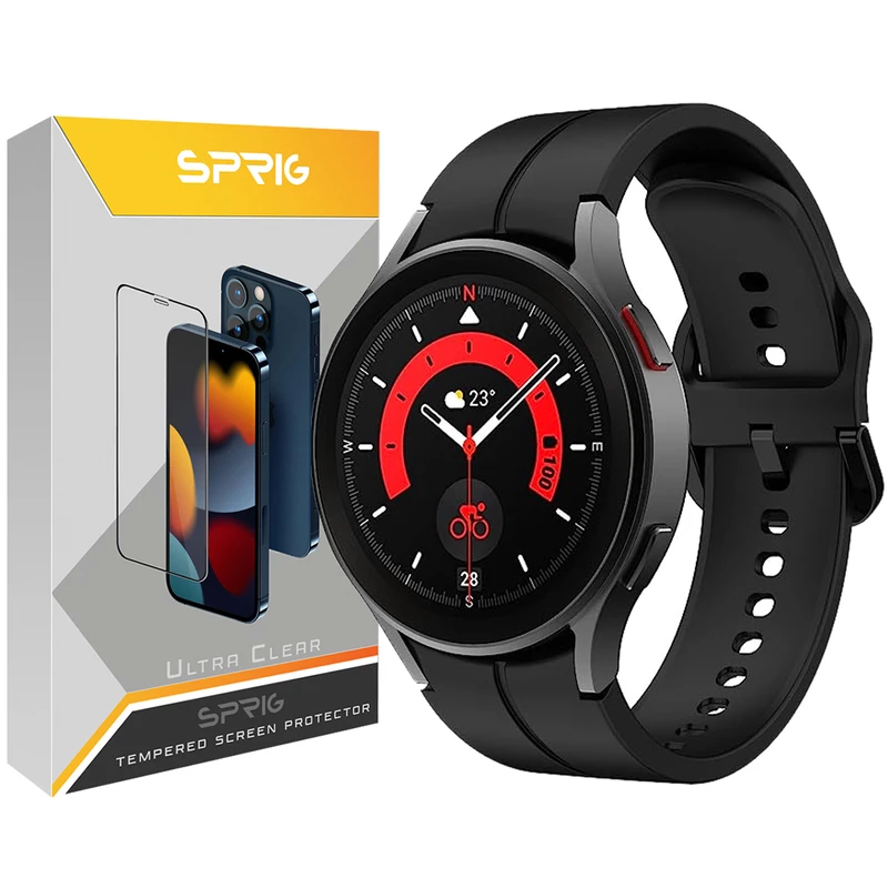 بند اسپریگ مدل Silic ORG مناسب برای ساعت هوشمند سامسونگ Galaxy Watch 5 40mm / Watch 5 44mm / Watch 5 pro 45mm