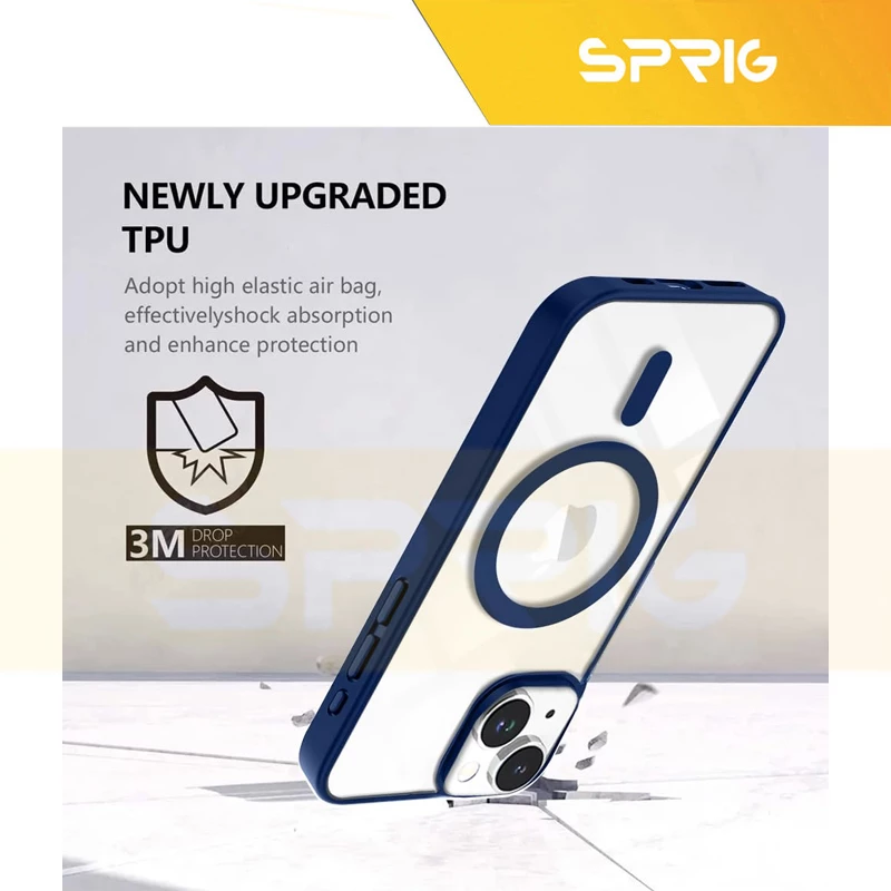 کاور اسپریگ مدل Bumper Magsafe مناسب برای گوشی موبایل اپل Iphone 15 Pro