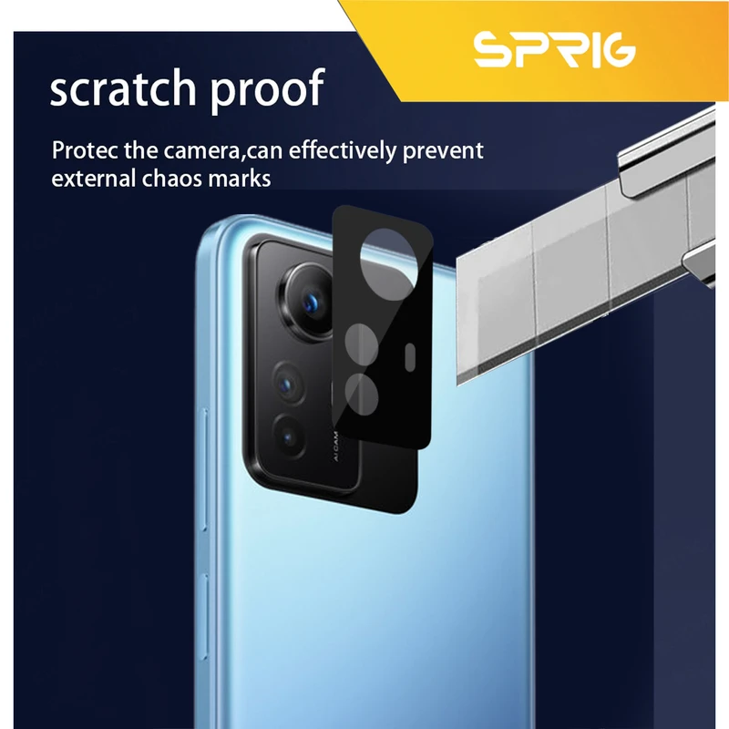 محافظ لنز دوربین اسپریگ مدل 3D-SPG مناسب برای گوشی موبایل شیائومی Redmi Note 12s