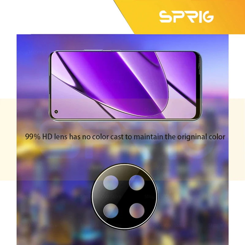 محافظ لنز دوربین اسپریگ مدل 3D-SP مناسب برای گوشی موبایل Realme 11 4G