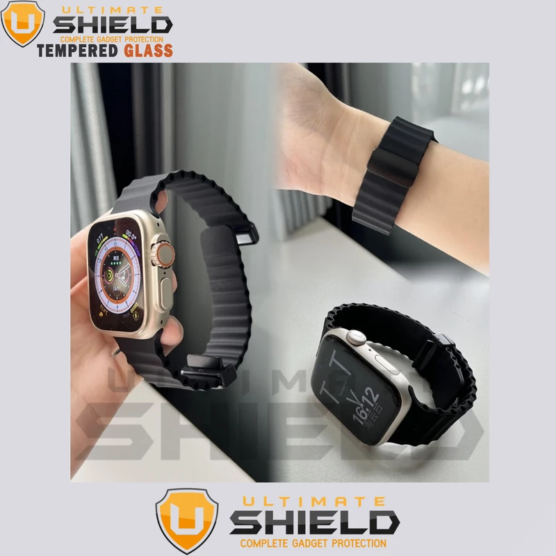 بند آلتیمیت شیلد مدل Ocean-ORG-UL مناسب برای ساعت هوشمند ویرفیت N8 Ultra Plus