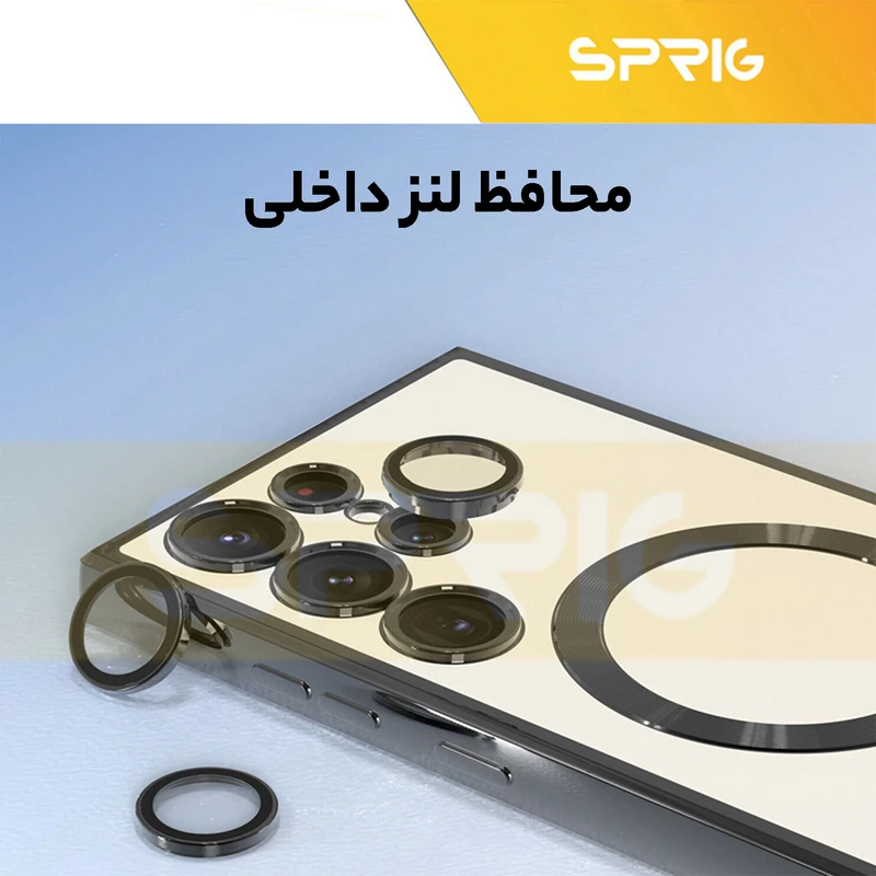 کاور اسپریگ مدل Round Magsafe مناسب برای گوشی موبایل سامسونگ Galaxy S24 Ultra 5G