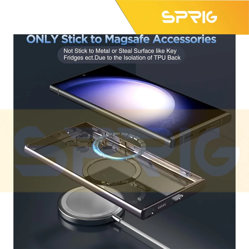 کاور اسپریگ مدل ORG Magsafe مناسب برای گوشی موبایل سامسونگ Galaxy S24 Ultra 5G