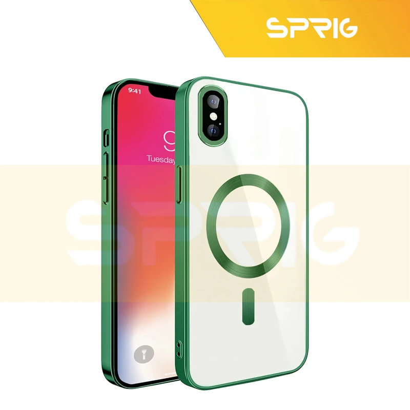 کاور اسپریگ مدل Border Magsafe مناسب برای گوشی موبایل اپل Iphone X / XS