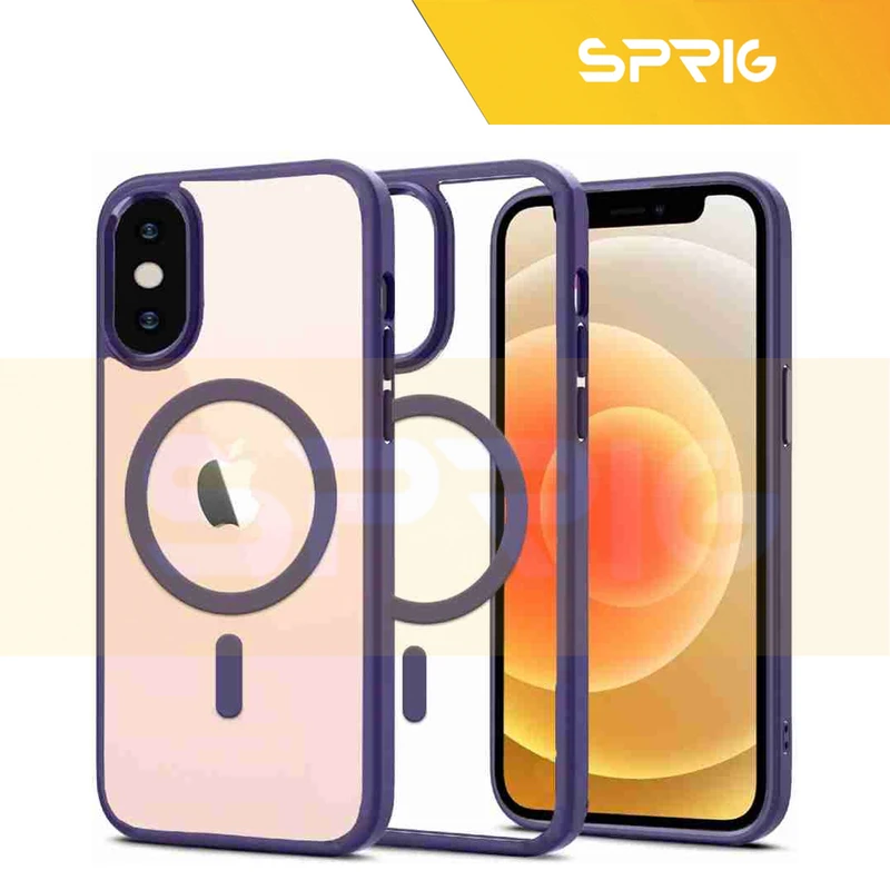 کاور اسپریگ مدل Border Magsafe مناسب برای گوشی موبایل اپل Iphone X / XS