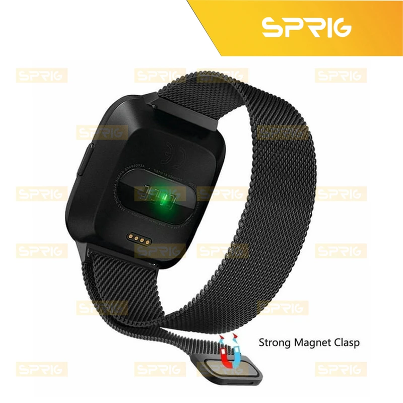 بند اسپریگ مدل Milanese STL مناسب برای ساعت هوشمند سامسونگ Galaxy Watch Active 2 40mm / Active 2 44mm / Watch 3 size 41mm / Watch 4 40mm / watch 4 42mm / watch 4 44mm / watch 4 classic 46mm