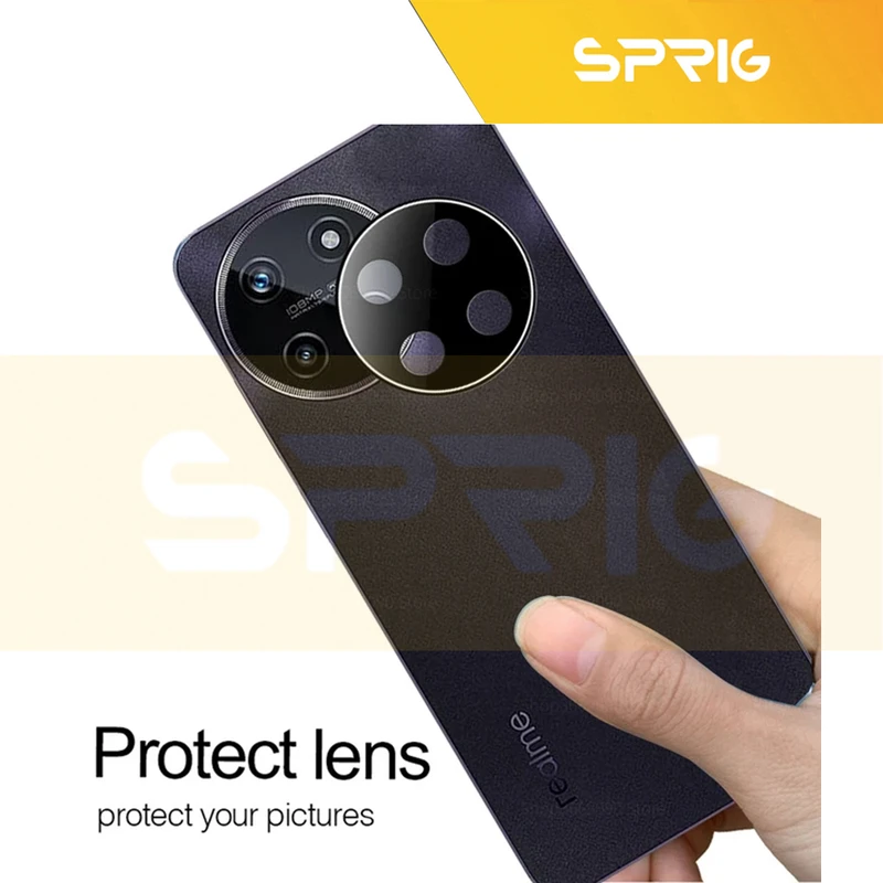 محافظ لنز دوربین اسپریگ مدل 3D-SP مناسب برای گوشی موبایل Realme 11 4G