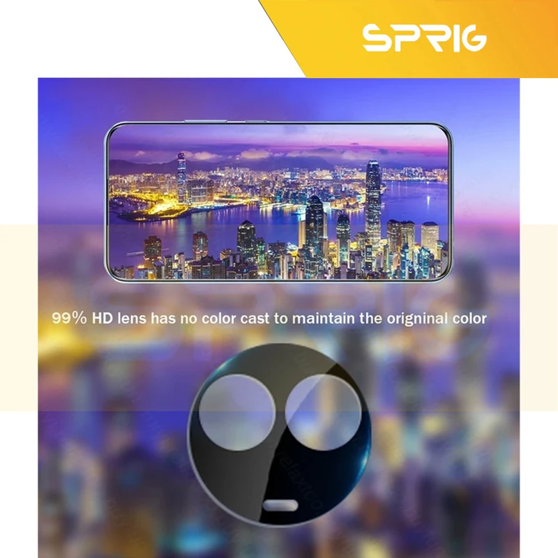 محافظ لنز دوربین اسپریگ مدل 3D-SP مناسب برای گوشی موبایل ریلمی 11X 5G