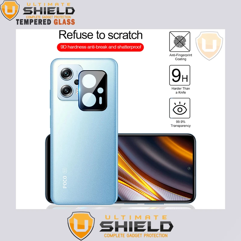 محافظ لنز دوربین آلتیمیت شیلد مدل 3D-UL مناسب برای گوشی موبایل شیائومی POCO X4 GT 5G