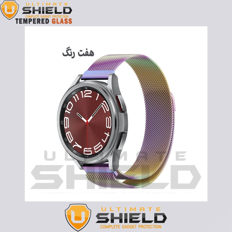 بند آلتیمیت شیلد مدل Milanese مناسب برای ساعت هوشمند سامسونگ Galaxy Watch 6 Classic 47mm