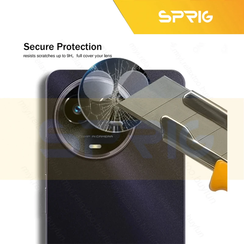 محافظ لنز دوربین اسپریگ مدل 3D-SP مناسب برای گوشی موبایل ریلمی 11X 5G