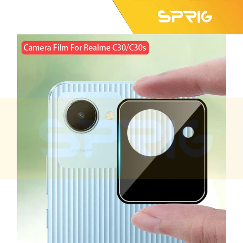 محافظ لنز دوربین اسپریگ مدل 3D-SP مناسب برای گوشی موبایل ریلمی C30 / C30s