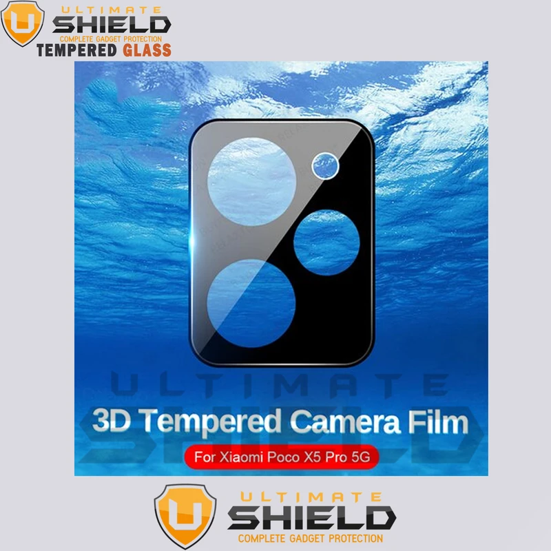محافظ لنز دوربین آلتیمیت شیلد مدل 3D-UL مناسب برای گوشی موبایل شیائومی Poco X5 Pro 5G