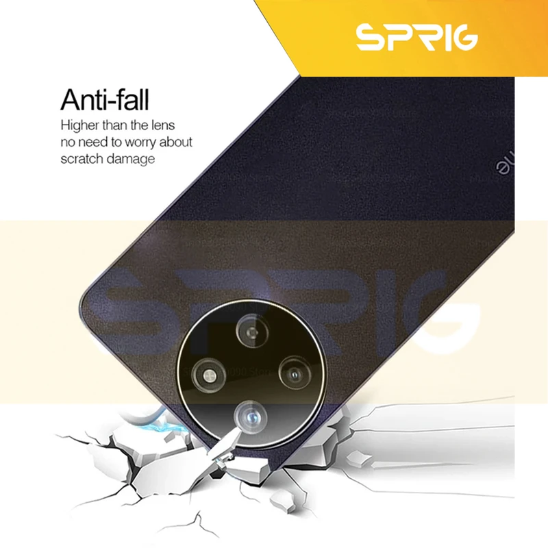 محافظ لنز دوربین اسپریگ مدل 3D-SP مناسب برای گوشی موبایل Realme 11 4G