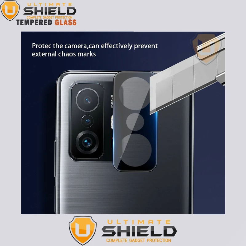 محافظ لنز دوربین آلتیمیت شیلد مدل 3D-UL مناسب برای گوشی موبایل شیائومی Mi 11t / 11t Pro