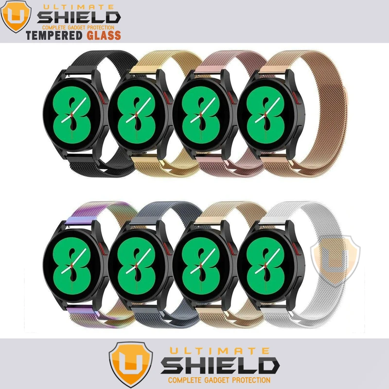 بند آلتیمیت شیلد مدل New Milanese مناسب برای ساعت هوشمند سامسونگ Galaxy Watch 5 40mm / Watch 5 44mm / Watch 5 pro 45mm