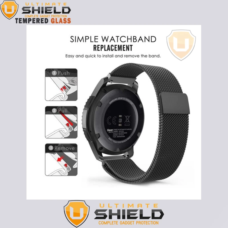 بند آلتیمیت شیلد مدل Milanese مناسب برای ساعت هوشمند سامسونگ Galaxy Watch 5 Pro 45mm