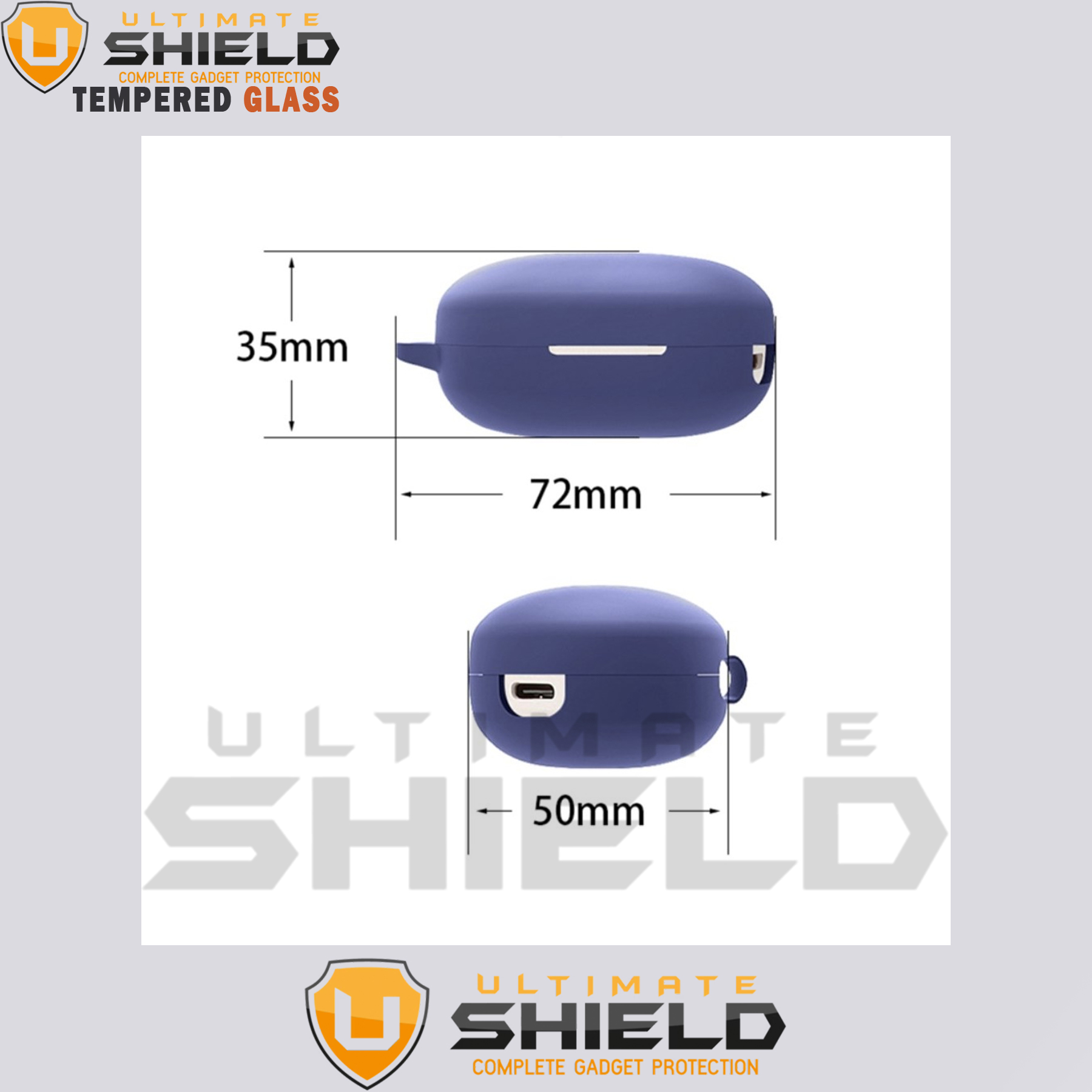 کاور آلتیمیت شیلد مدل Silicon-UL مناسب برای کیس هدفون بی سیم هایلو GT7