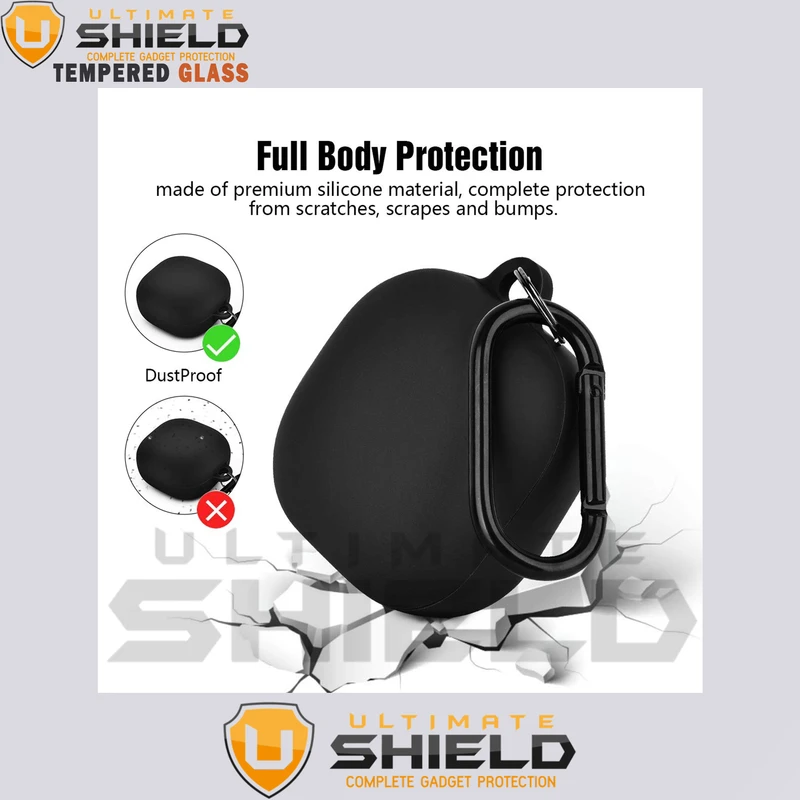 کاور آلتیمیت شیلد مدل Silicon-UL مناسب برای کیس هدفون بی سیم سامسونگ Galaxy Buds Live / Buds Pro / Buds 2 / Buds 2 Pro