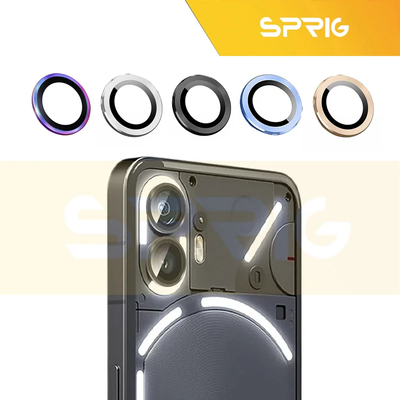 محافظ لنز دوربین رینگی اسپریگ مدل Ring Metal مناسب برای گوشی موبایل ناتینگ Phone 1