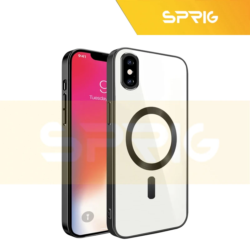 کاور اسپریگ مدل Border Magsafe مناسب برای گوشی موبایل اپل Iphone X / XS