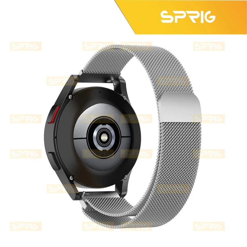 بند اسپریگ مدل Milanese STL مناسب برای ساعت هوشمند سامسونگ Galaxy Watch 4/5/6 size 40/43/44/46/47mm