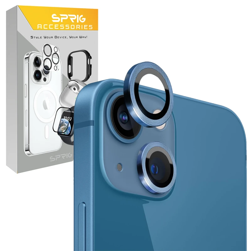 محافظ لنز رینگی اسپریگ مدل Metal-Ring مناسب برای گوشی موبایل اپل iPhone 14 / 14 Plus