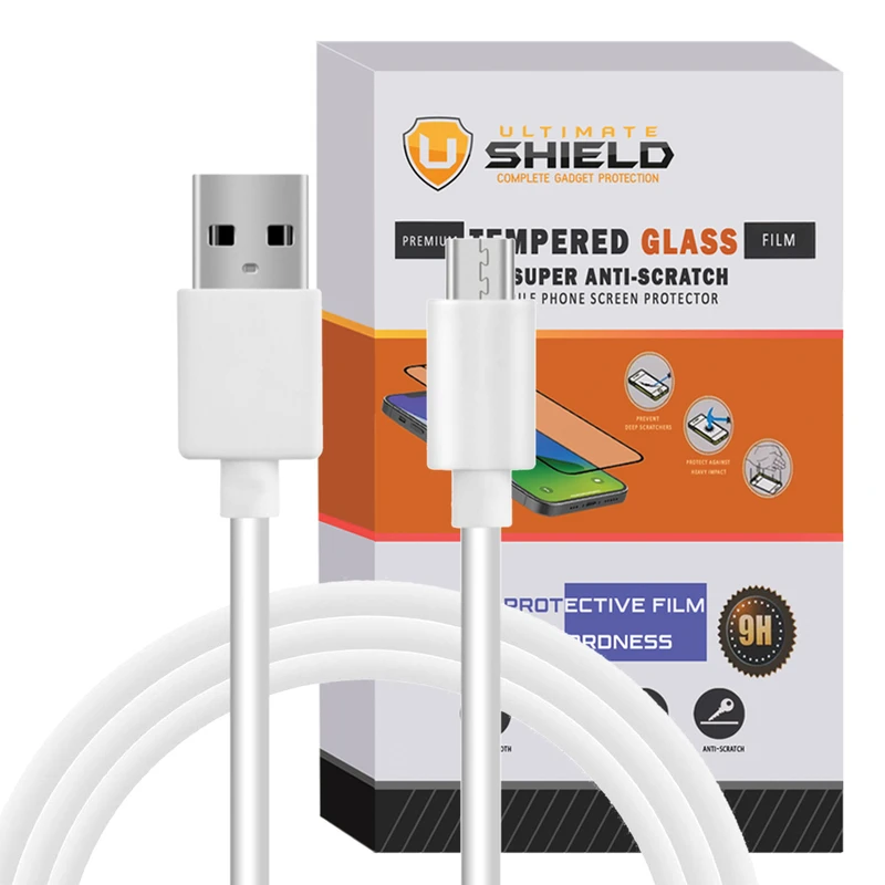 کابل تبدیل USB به MicroUSB آلتیمیت شیلد مدل Fage طول 1 متر