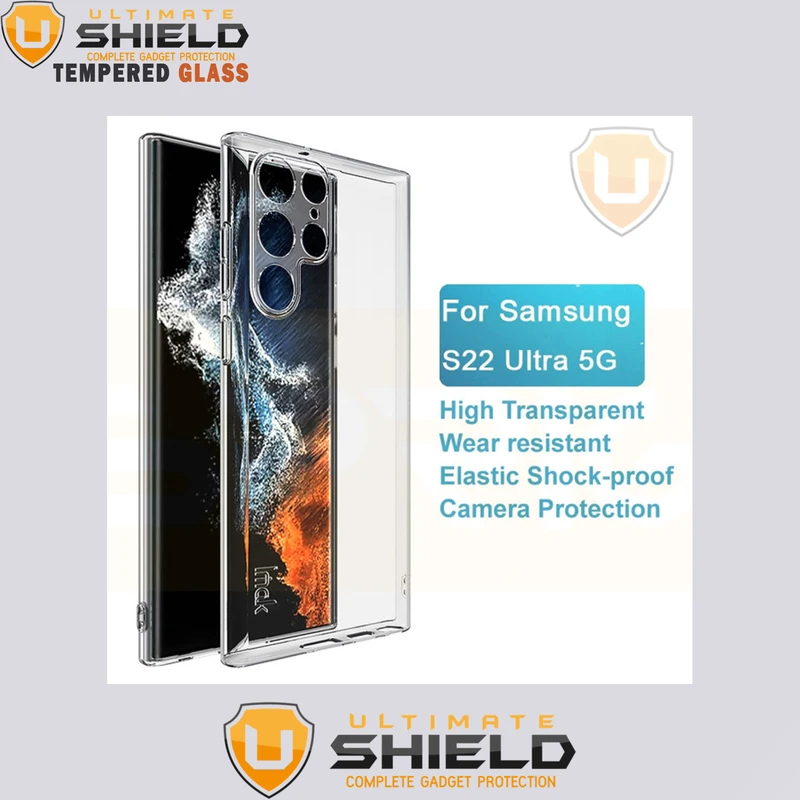 کاور آلتیمیت شیلد مدل Clear ULT مناسب برای گوشی موبایل سامسونگ Galaxy S22 Ultra