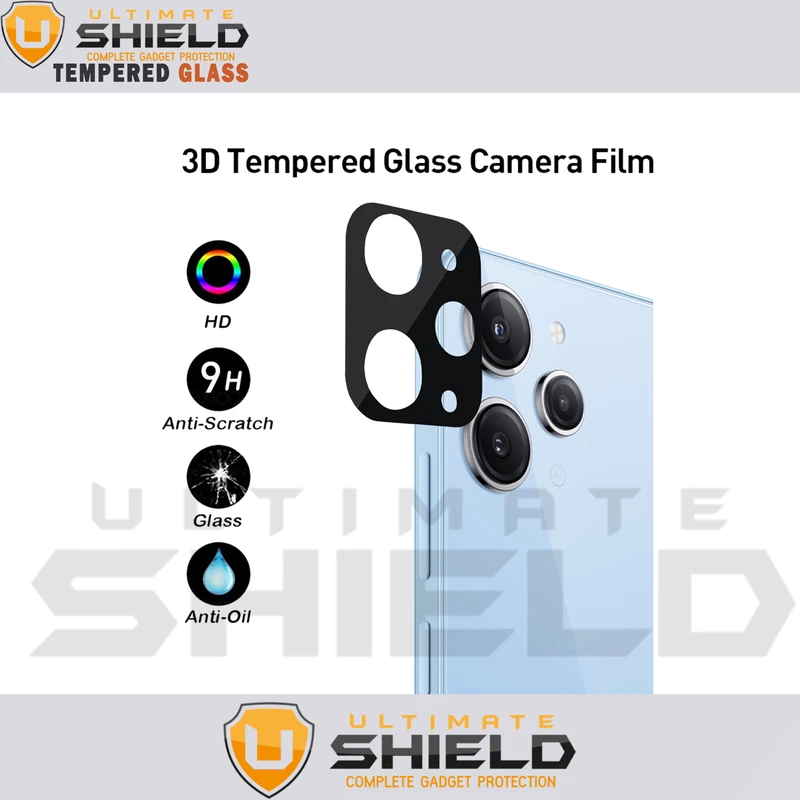 محافظ لنز دوربین آلتیمیت شیلد مدل 3D-UL مناسب برای گوشی موبایل شیائومی Redmi 12