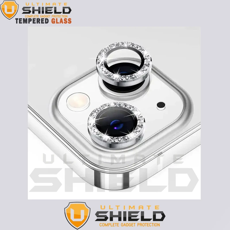 محافظ لنز دوربین آلتیمیت شیلد مدل Shiny Diamond Ring مناسب برای گوشی موبایل اپل Iphone 13