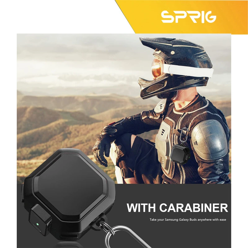 کاور اسپریگ مدل EggShell-SP مناسب برای کیس سامسونگ Galaxy Buds FE