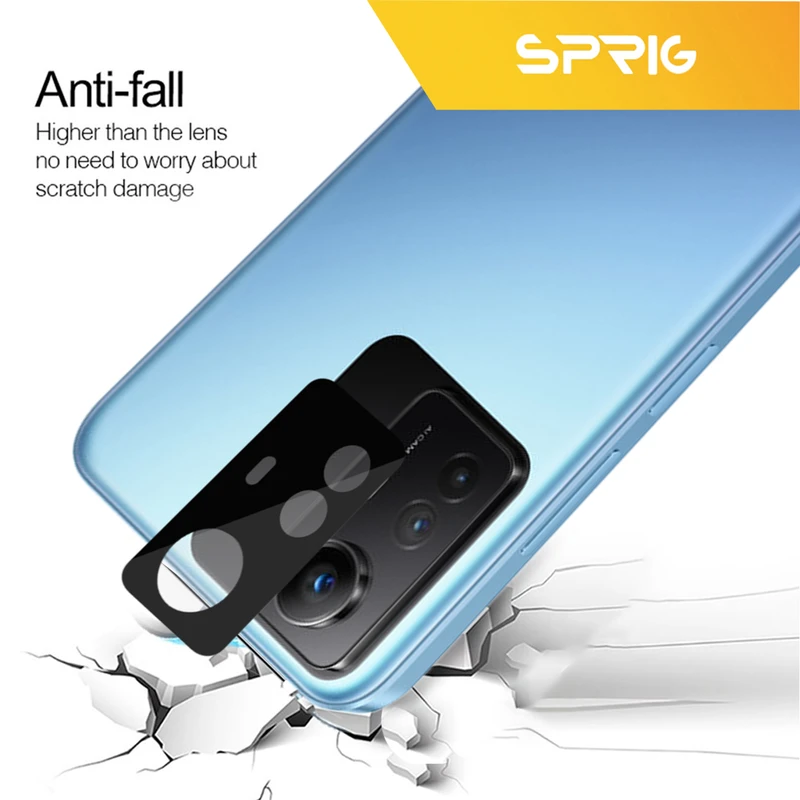 محافظ لنز دوربین اسپریگ مدل 3D-SPG مناسب برای گوشی موبایل شیائومی Redmi Note 12s
